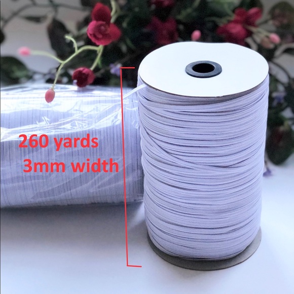 Last one!! 260 Yards 1/8” 3mm DIY Braided Elastic - Picture 8 of 8
